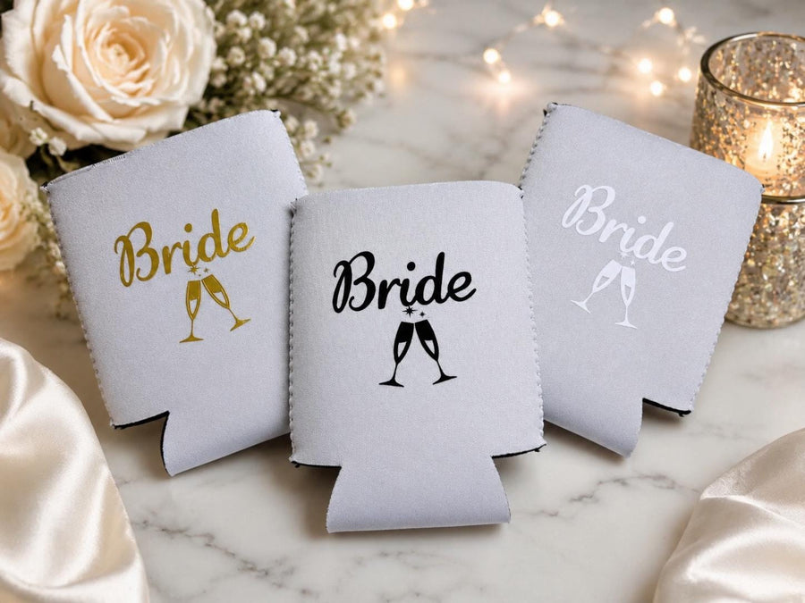 Bride Can Cooler | Bachelorette Party Drink Sleeve, Wedding Favor - image 1